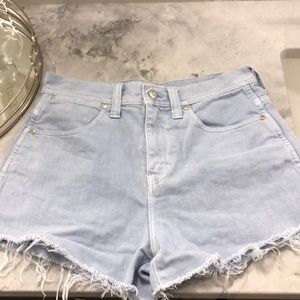 Madewell size 26 high waisted shorts